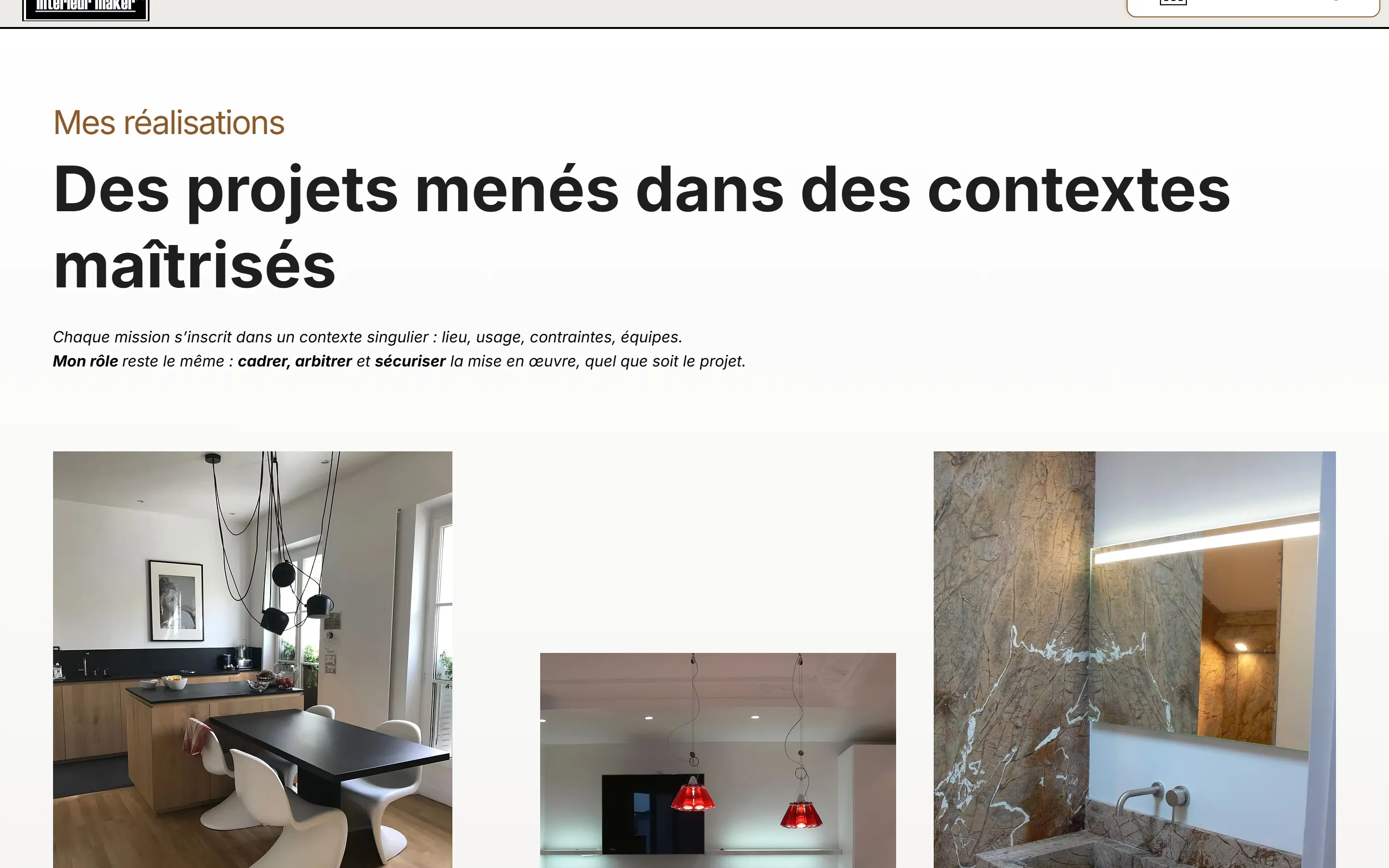 Section 6 du site Gregory Fister